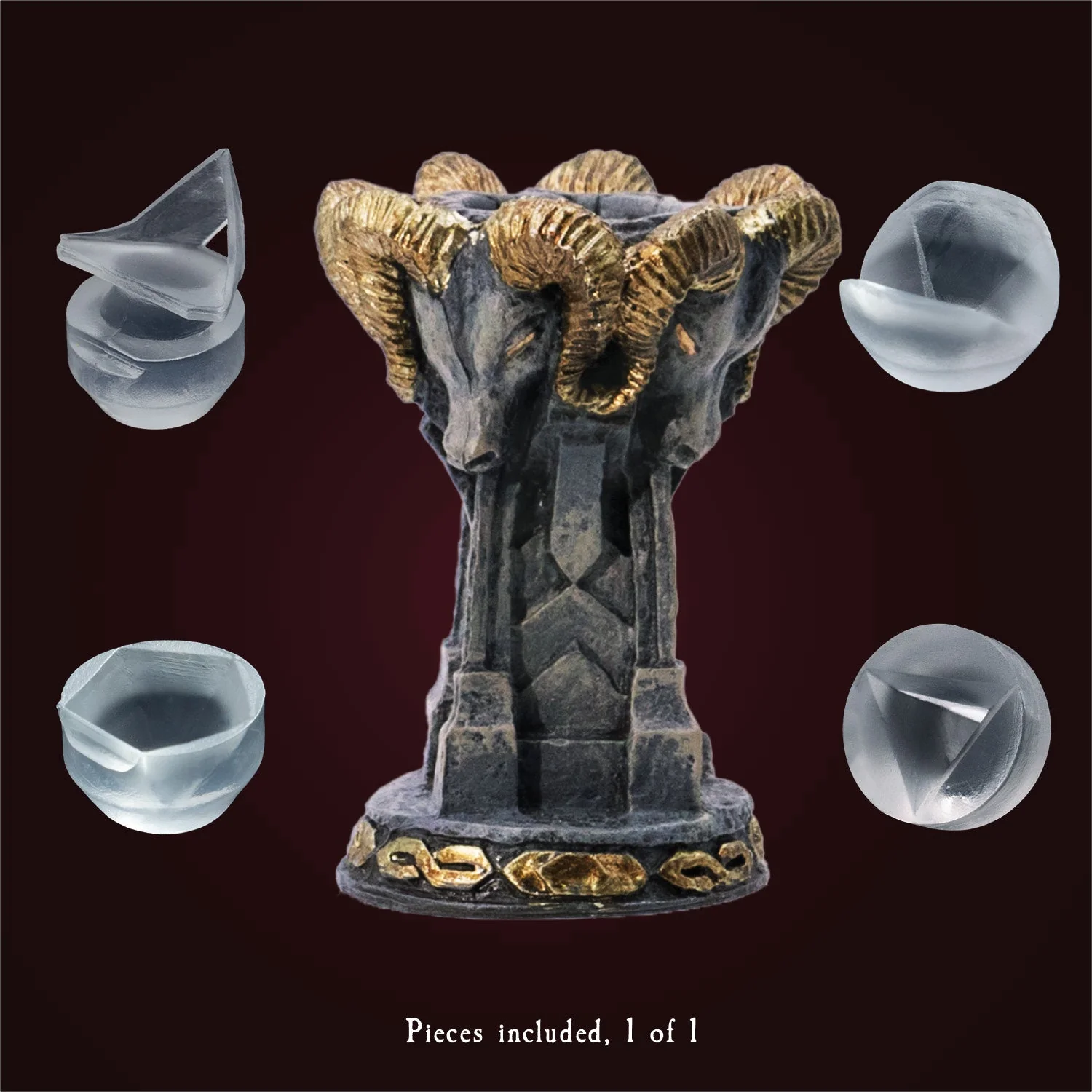 Dwarven Pedestal - Ram Pillar - Image 2