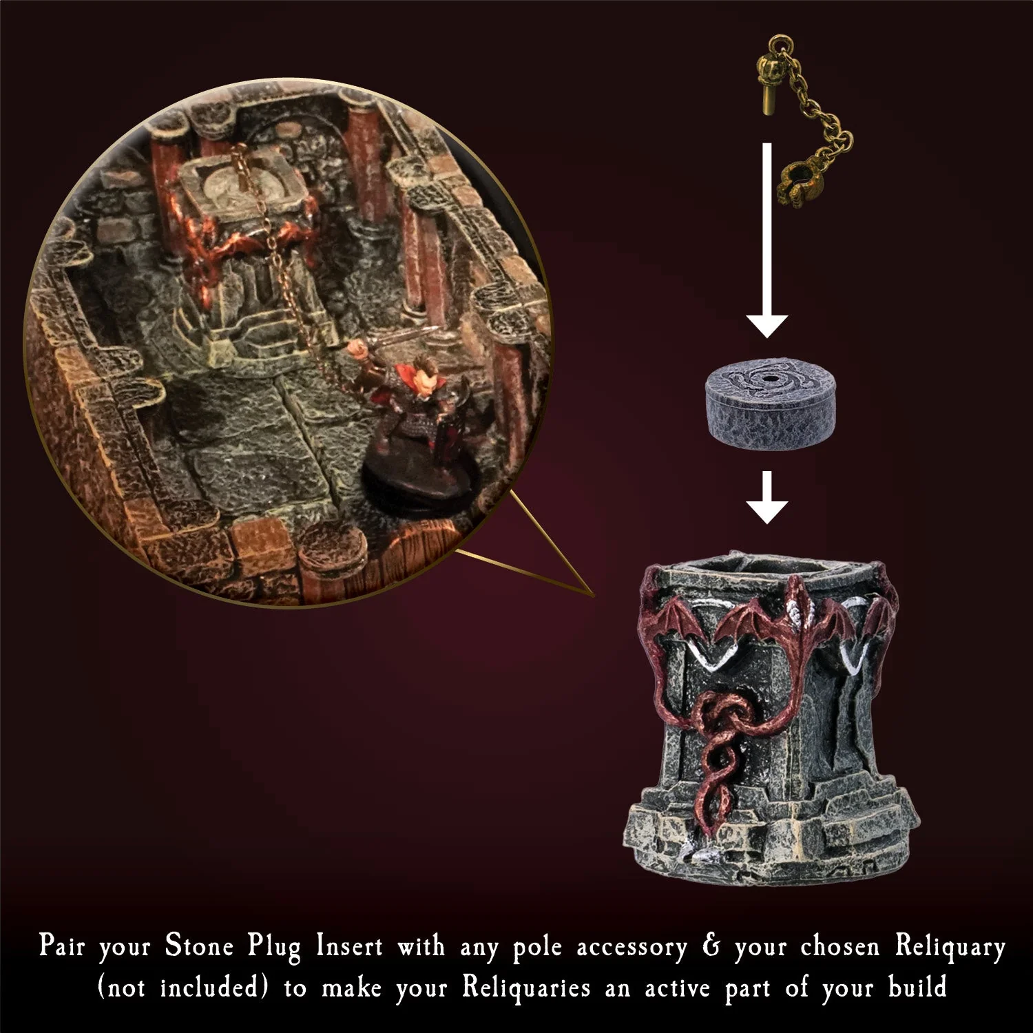 Stone Plug Accessory Bases (set of 4) - Image 2