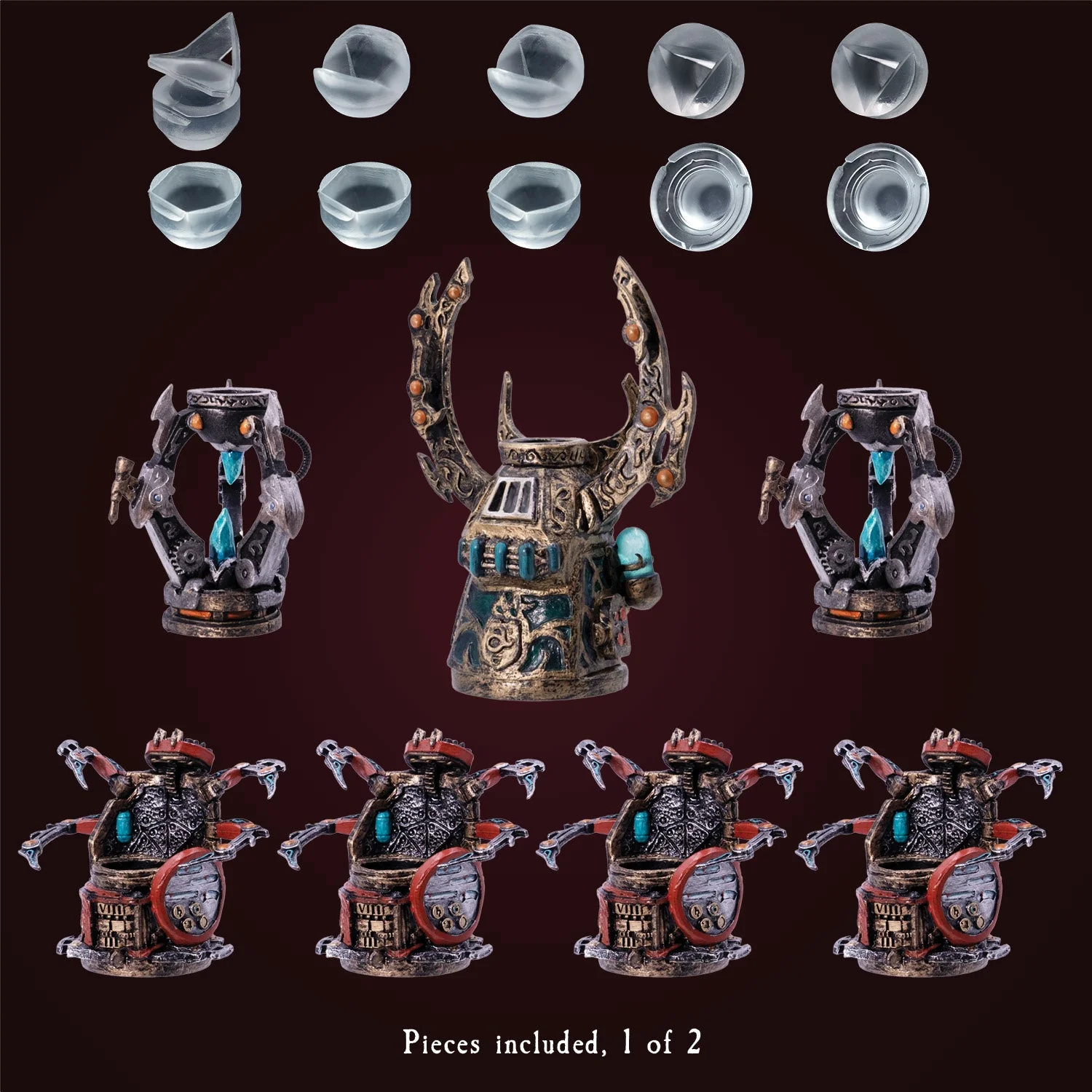 Artificer Seven-die Reliquary Array - Plain Base - Image 2