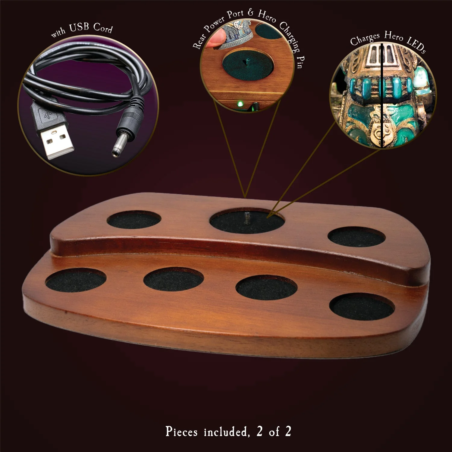 Artificer Seven-die Reliquary Array - Plain Base - Image 3