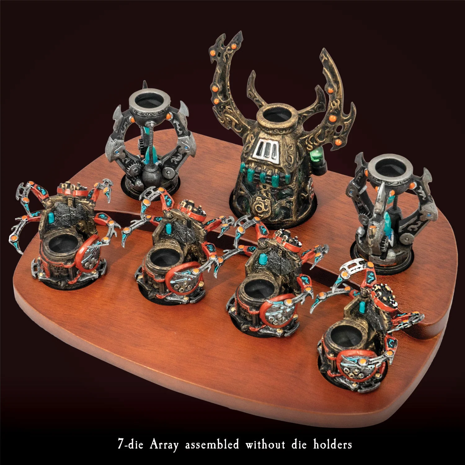 Artificer Seven-die Reliquary Array - Plain Base - Image 5