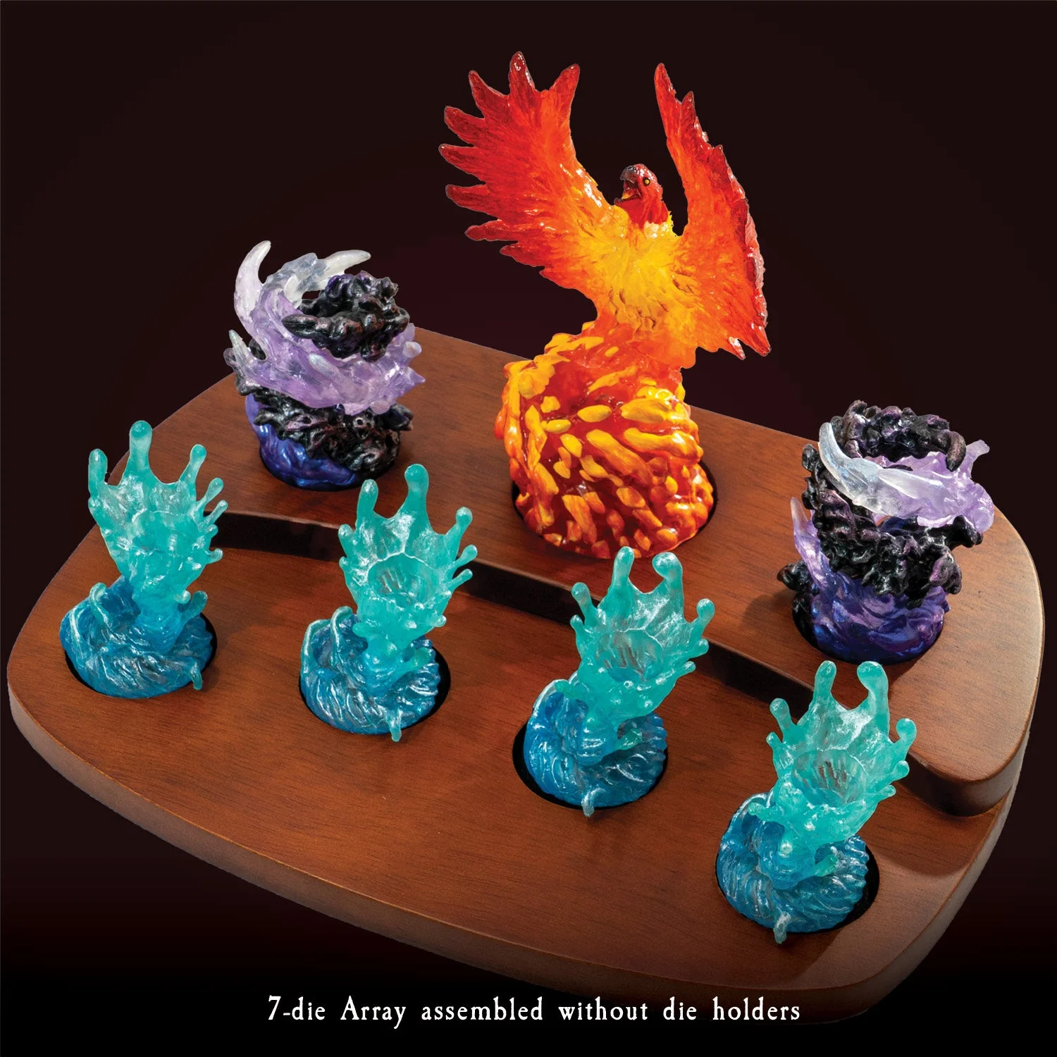 Elemental Seven-die Reliquary Array - Plain Base - Image 5
