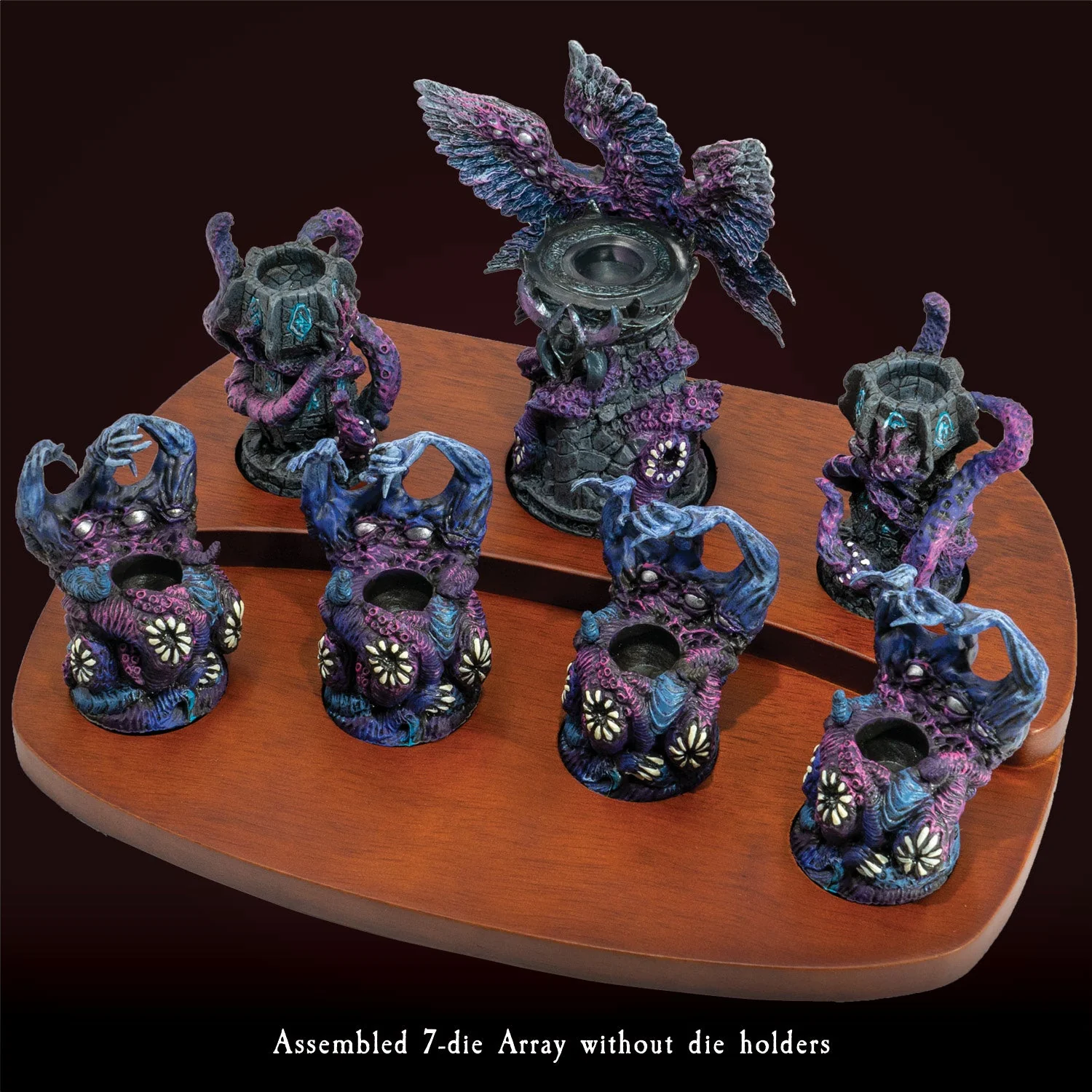 Eldritch Seven-die Reliquary Array - Plain Base - Image 5