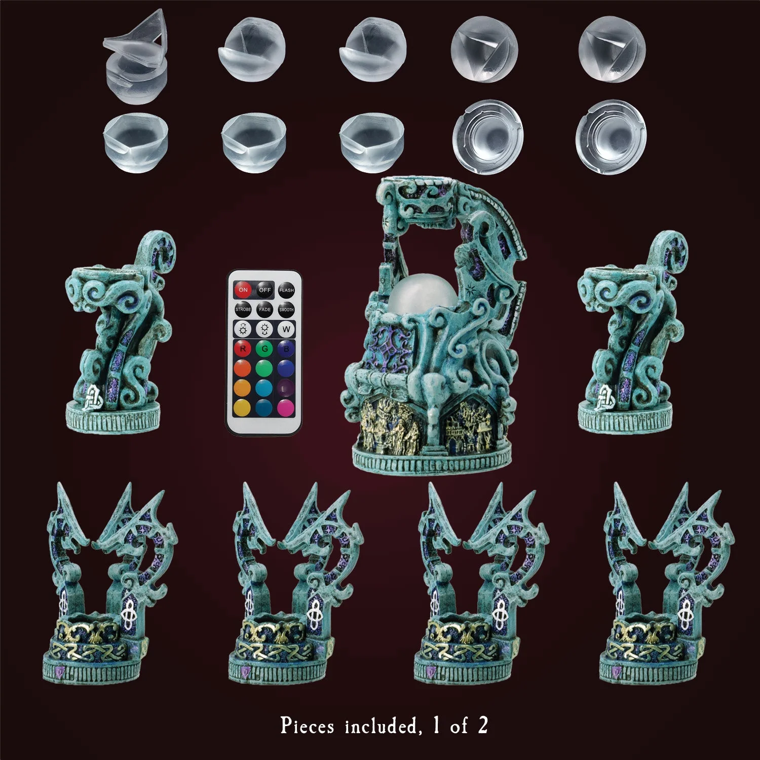 Elven Reliquaries - Seven-die Display - Image 2