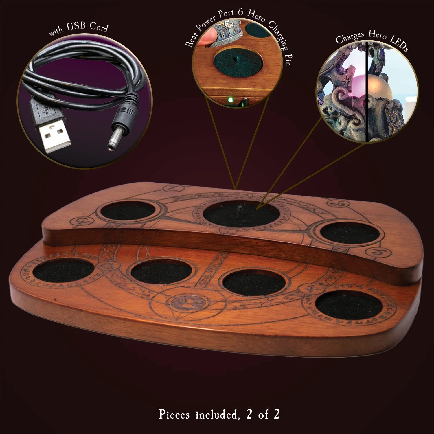 Elven Reliquaries - Seven-die Display - Image 3