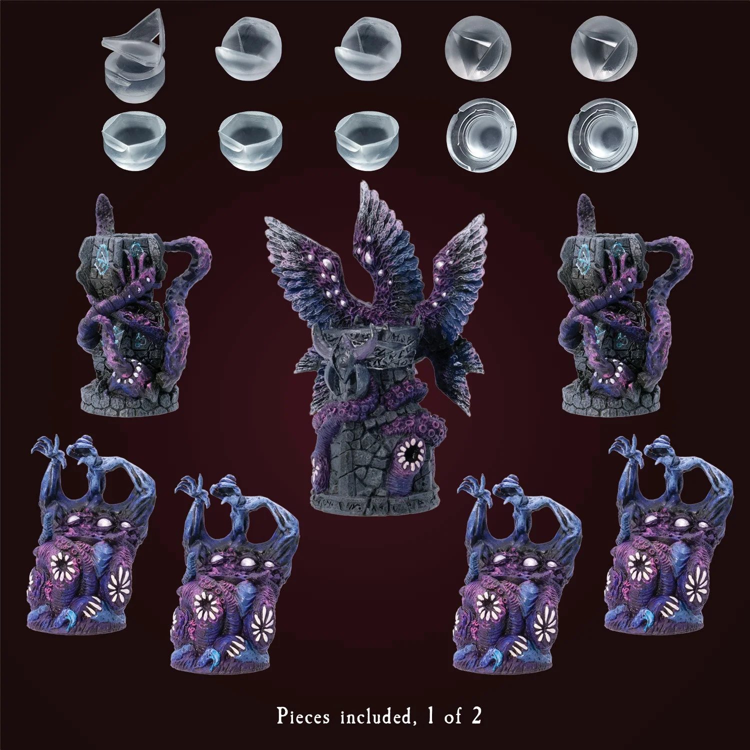 Eldritch Reliquaries - Seven-die Display - Image 2