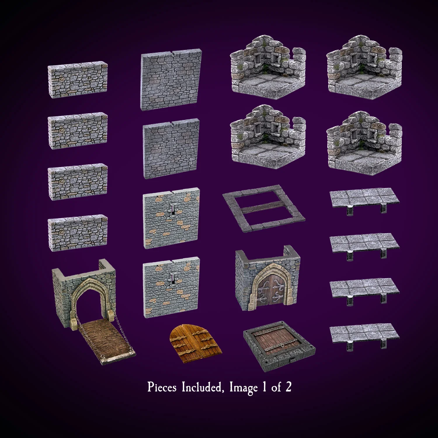 Ramparts Set (Unpainted) - Image 2