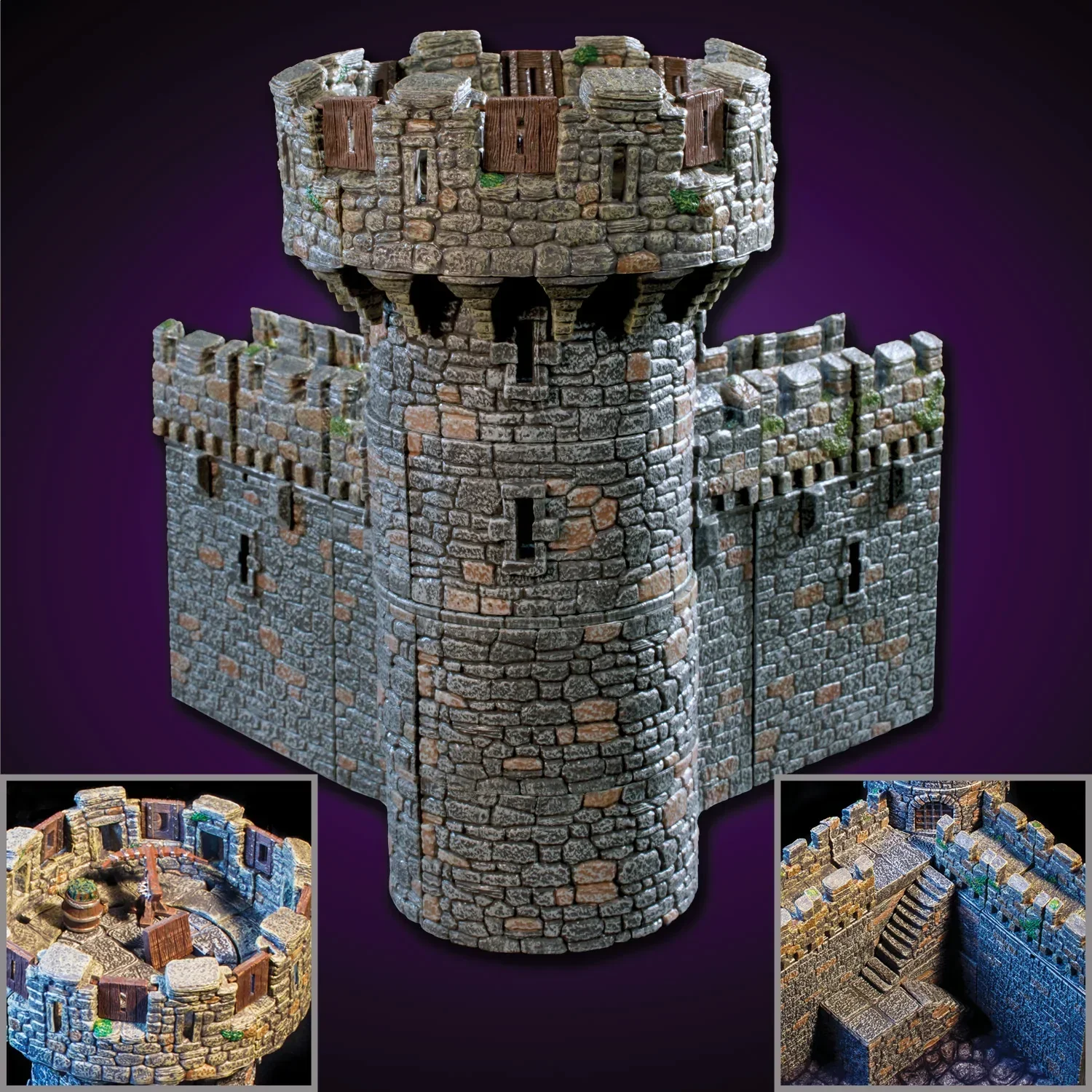 Small Corner Tower (Unpainted)