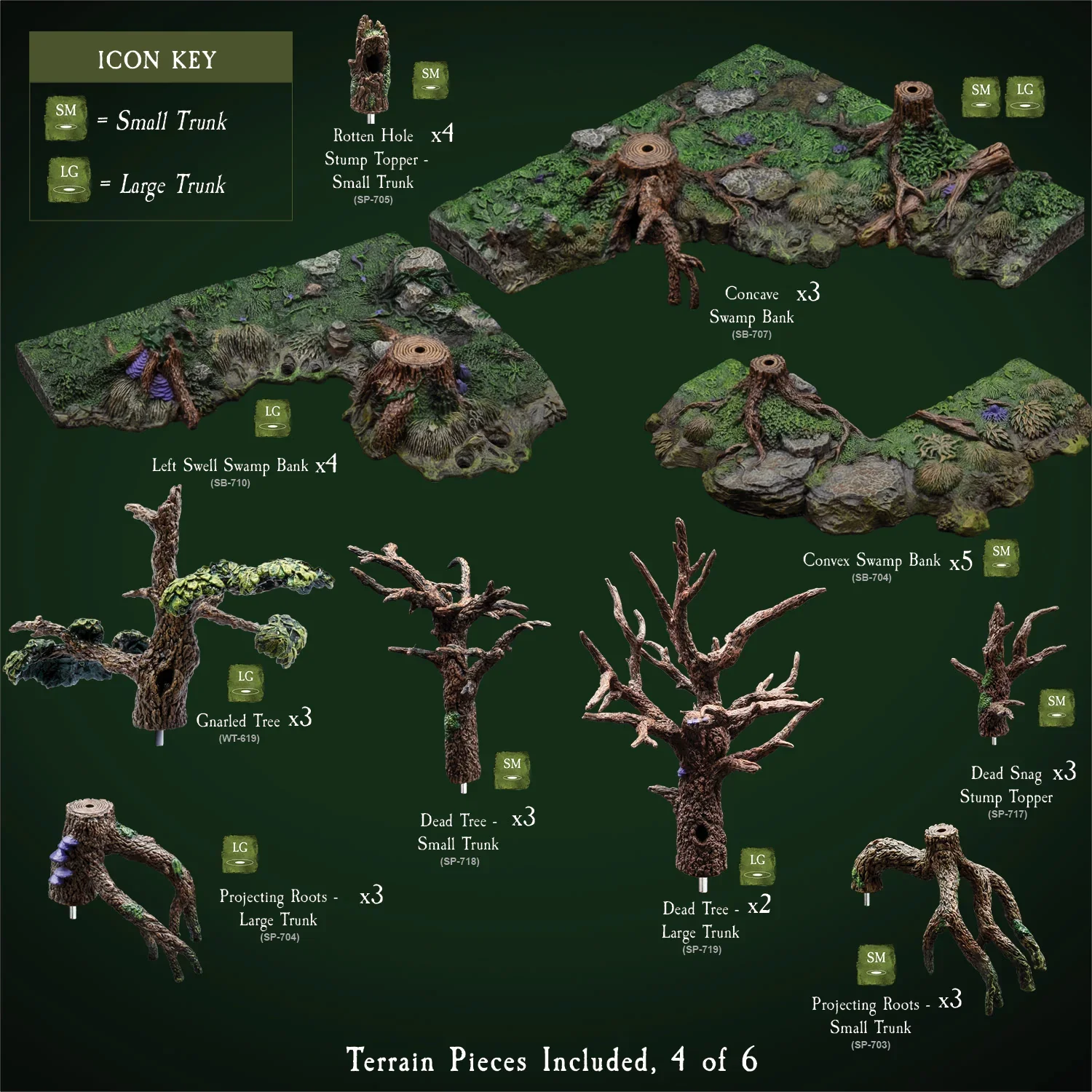 Swamp Mega Build - "Sorrow Isle" (Painted) - Image 5