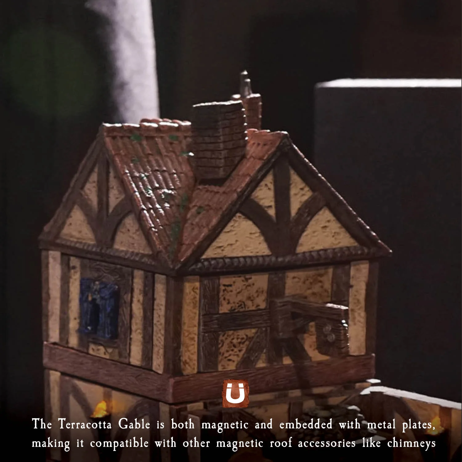 Terracotta (Tudor) Roof Add-On Pack (Unpainted) - Image 4