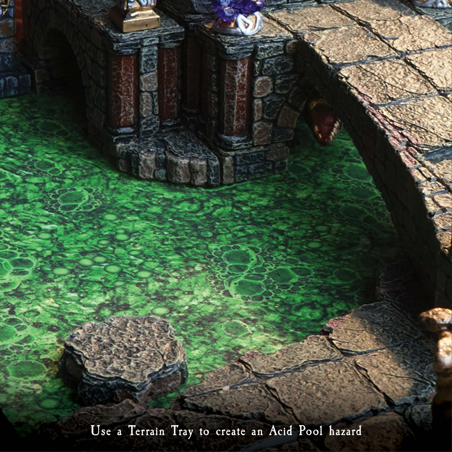 Terrain Trays Four-Pack Multi-Size: Rough Stone/Acid - Image 2