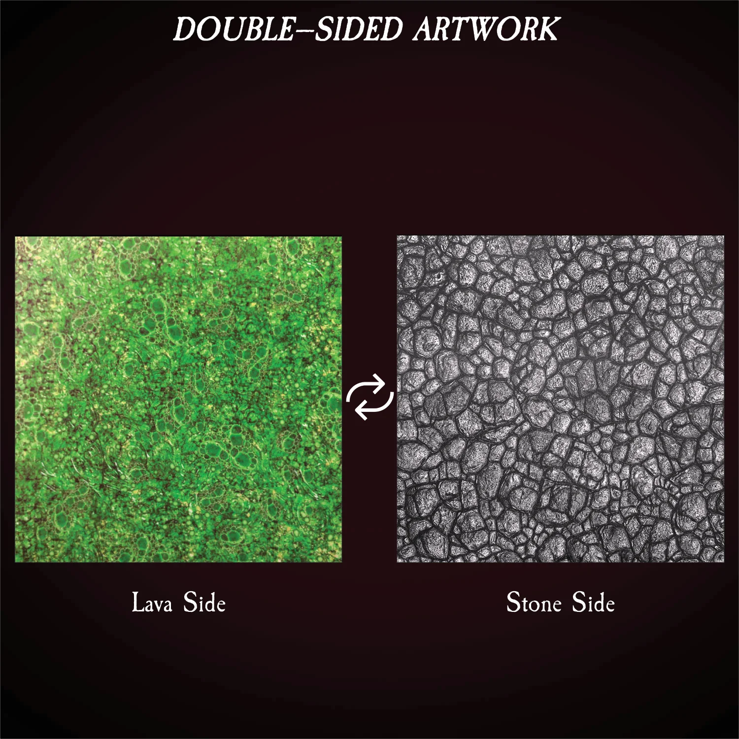 Terrain Trays Four-Pack Multi-Size: Rough Stone/Acid - Image 4