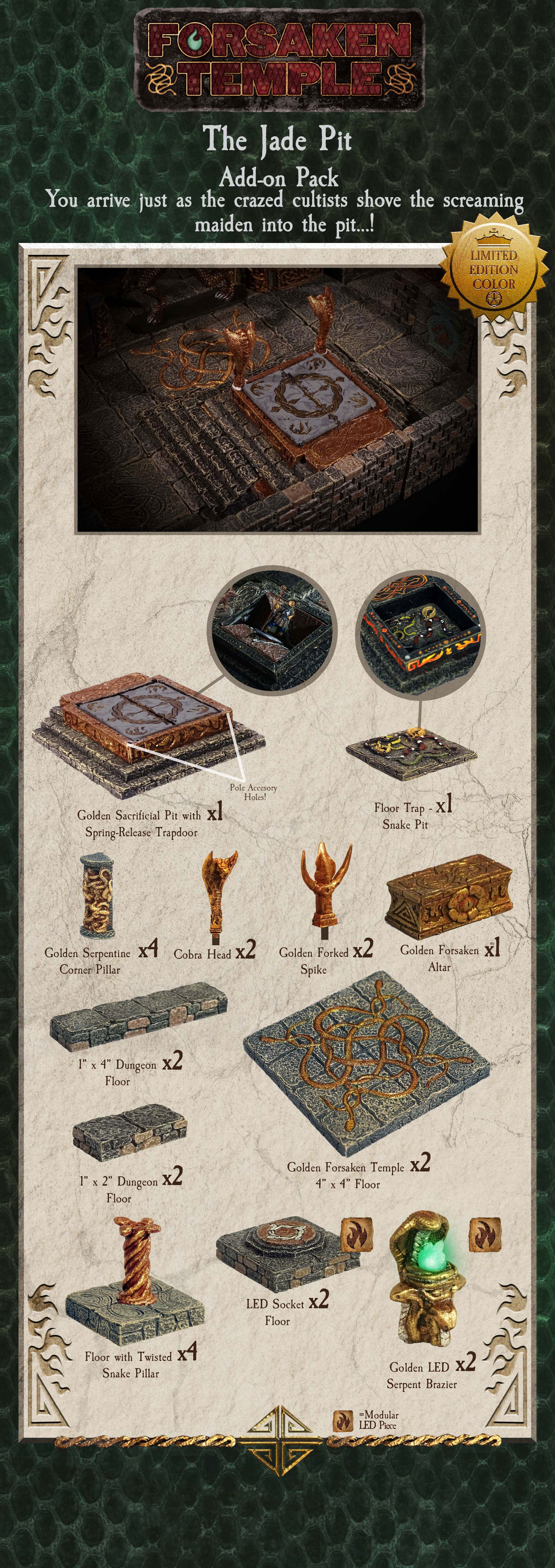 The Pit - Jade (Limited Edition) (Painted)
