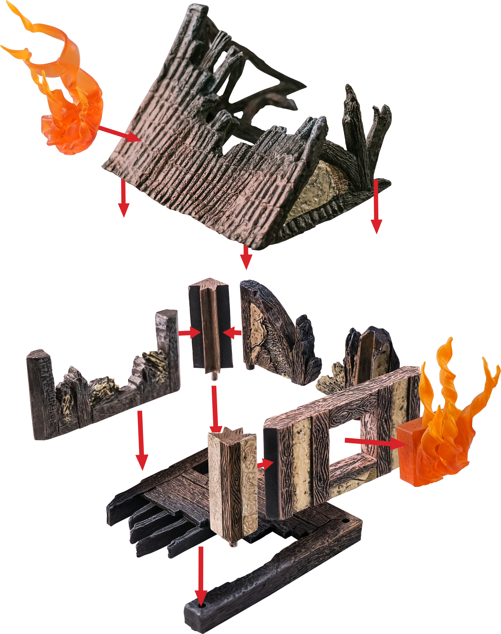 Tudor Ruins Add-On Pack (Unpainted) - Image 2