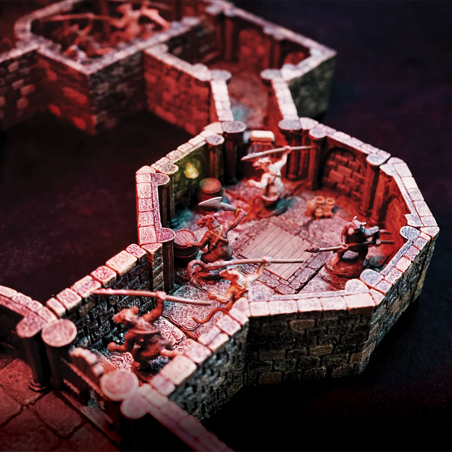 Vaulted Diagonal Walls (Unpainted) - Image 4