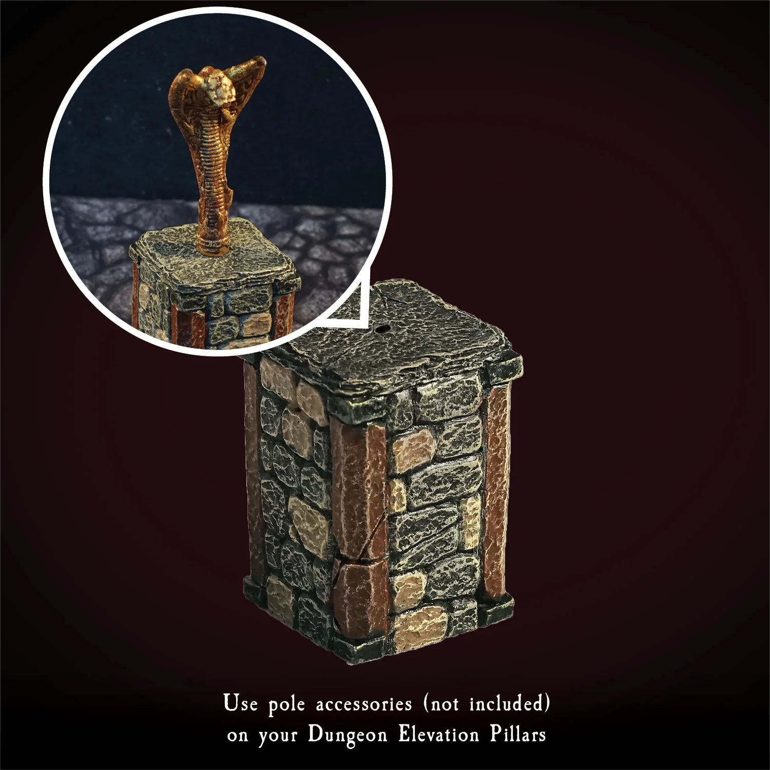 Vaulted Dungeon Elevation (Painted) - Image 3