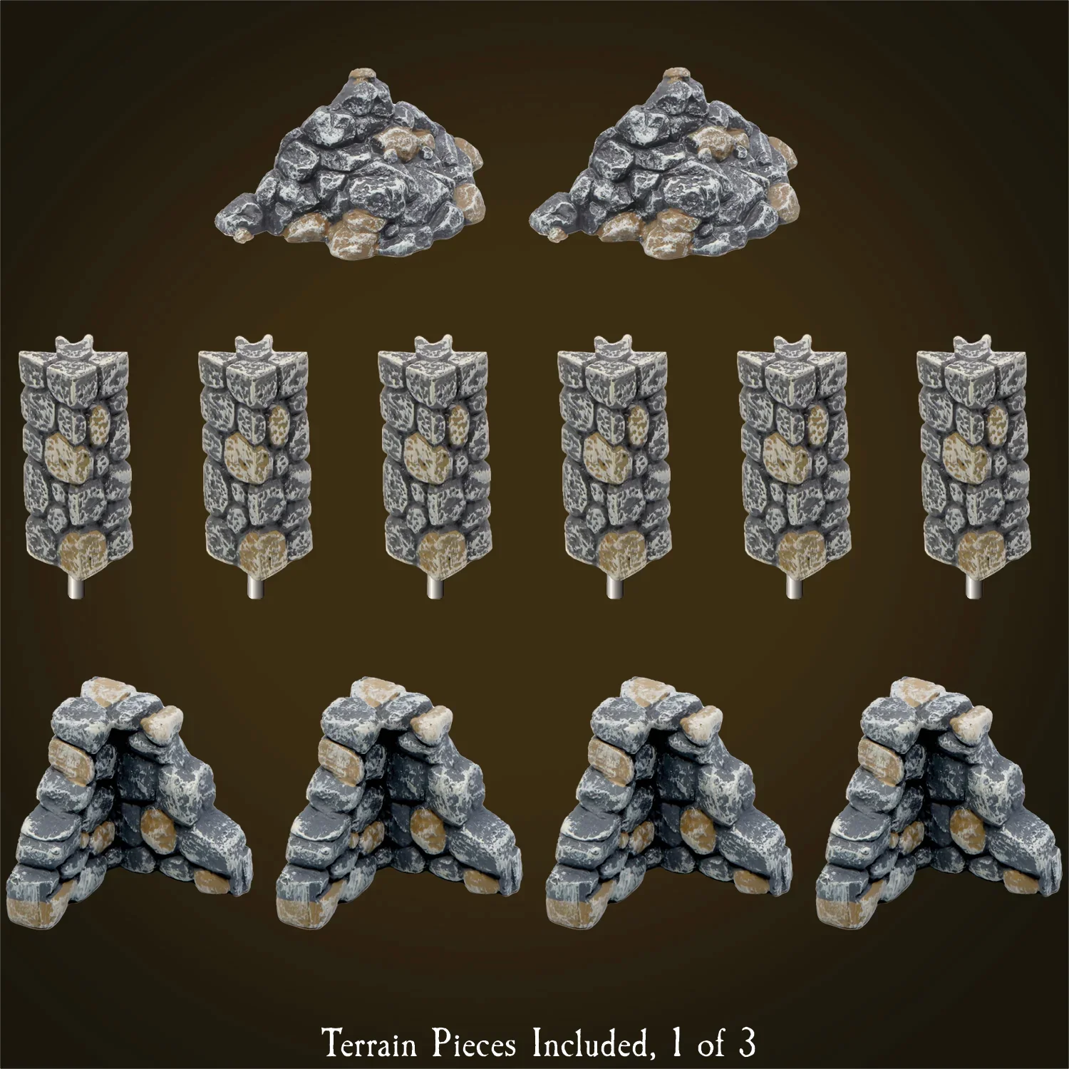 City Fieldstone Ruins (Unpainted) - Image 3