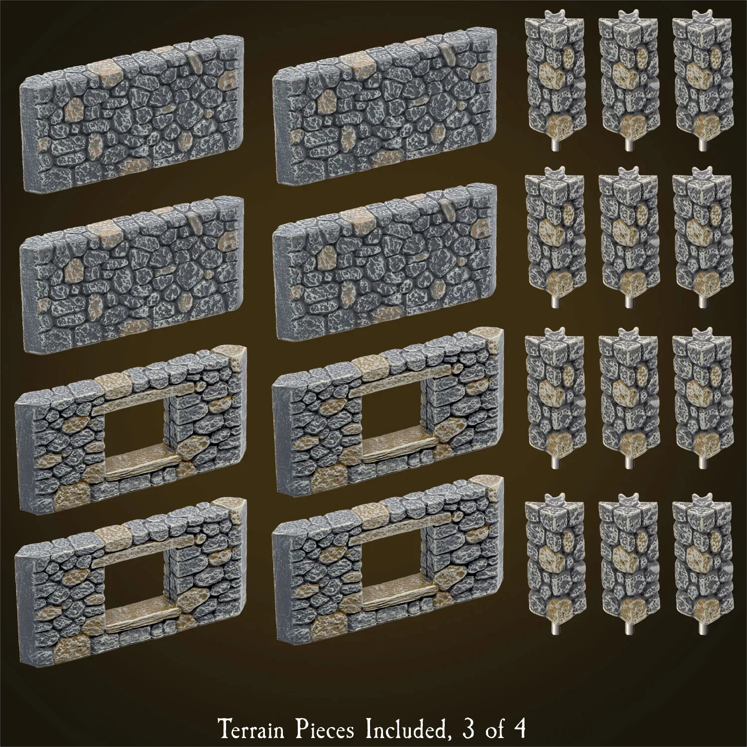 City Fieldstone Core Set (Unpainted) - Image 4