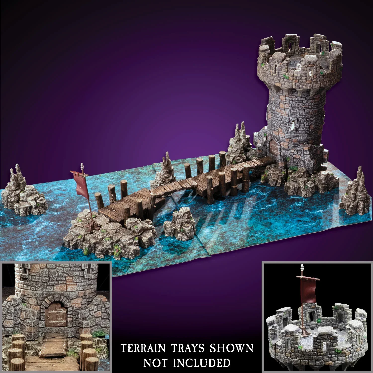 Waterside Watchtower Bundle (Painted)