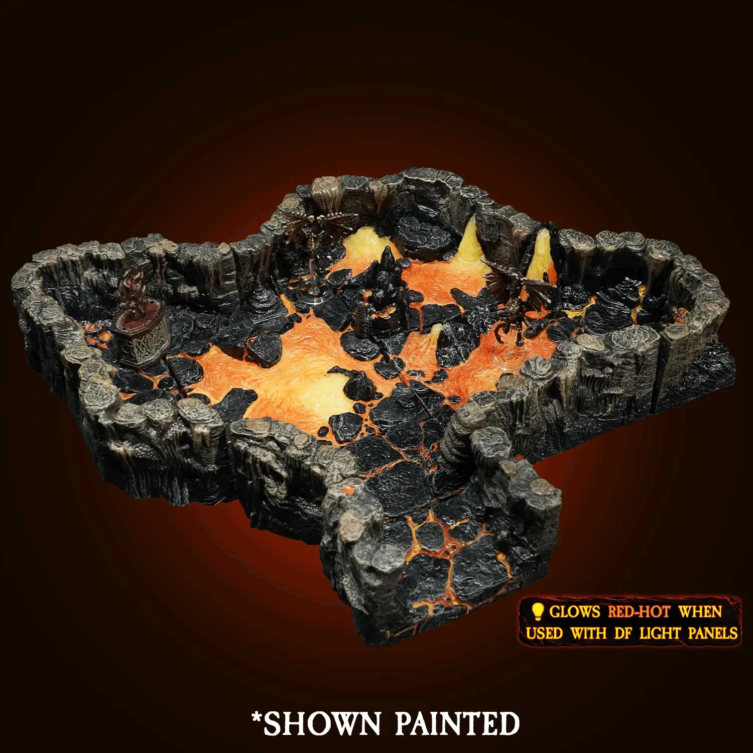 Encounter 1 - Crucible Chamber - Illuminated (Unpainted) - Image 2