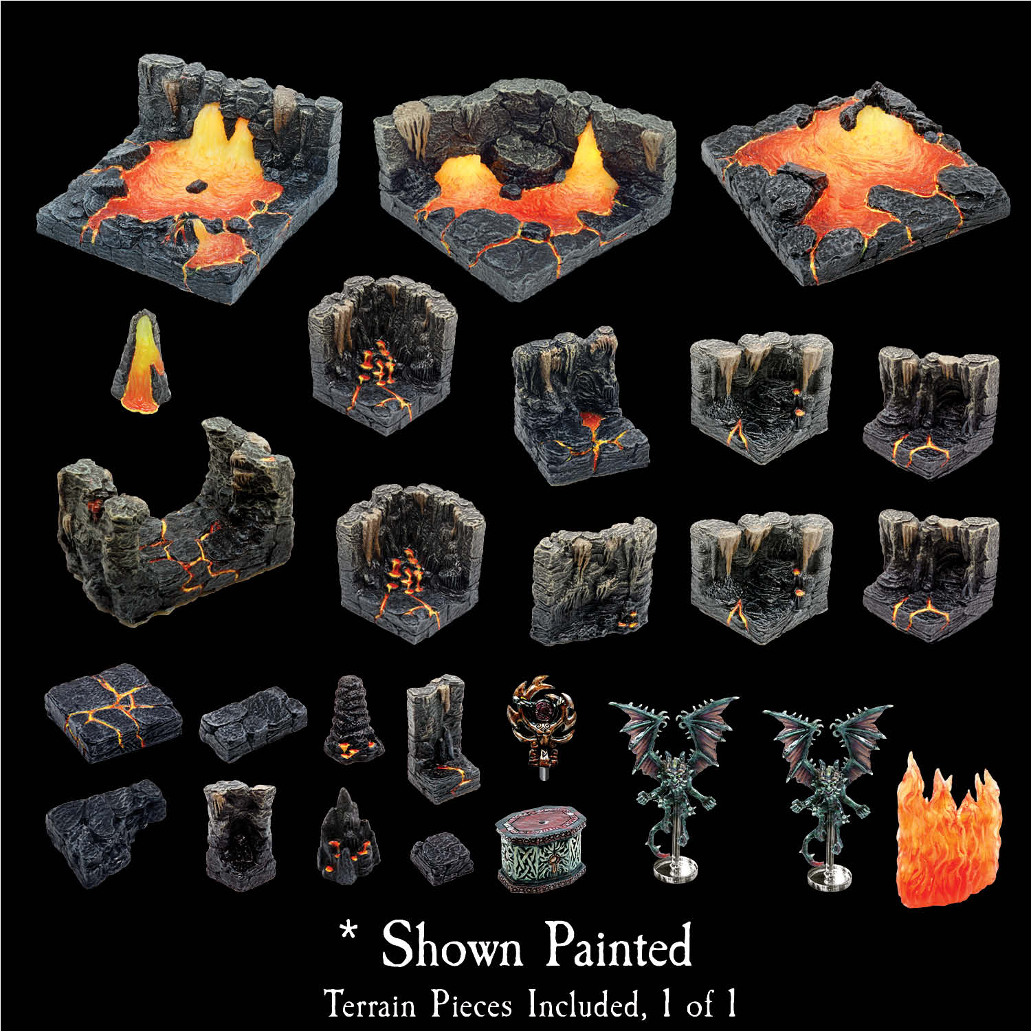 Encounter 1 - Crucible Chamber - Illuminated (Unpainted) - Image 3