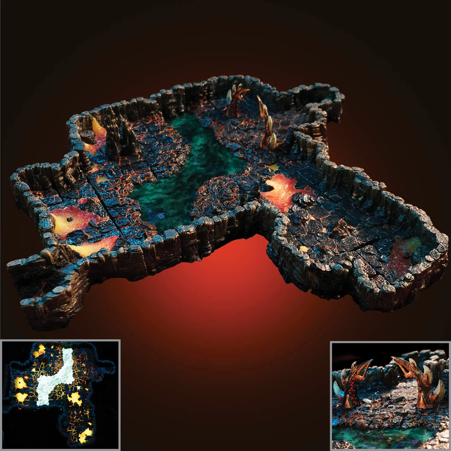 Encounter 2 - Torrent of Torment - Illuminated (Painted)