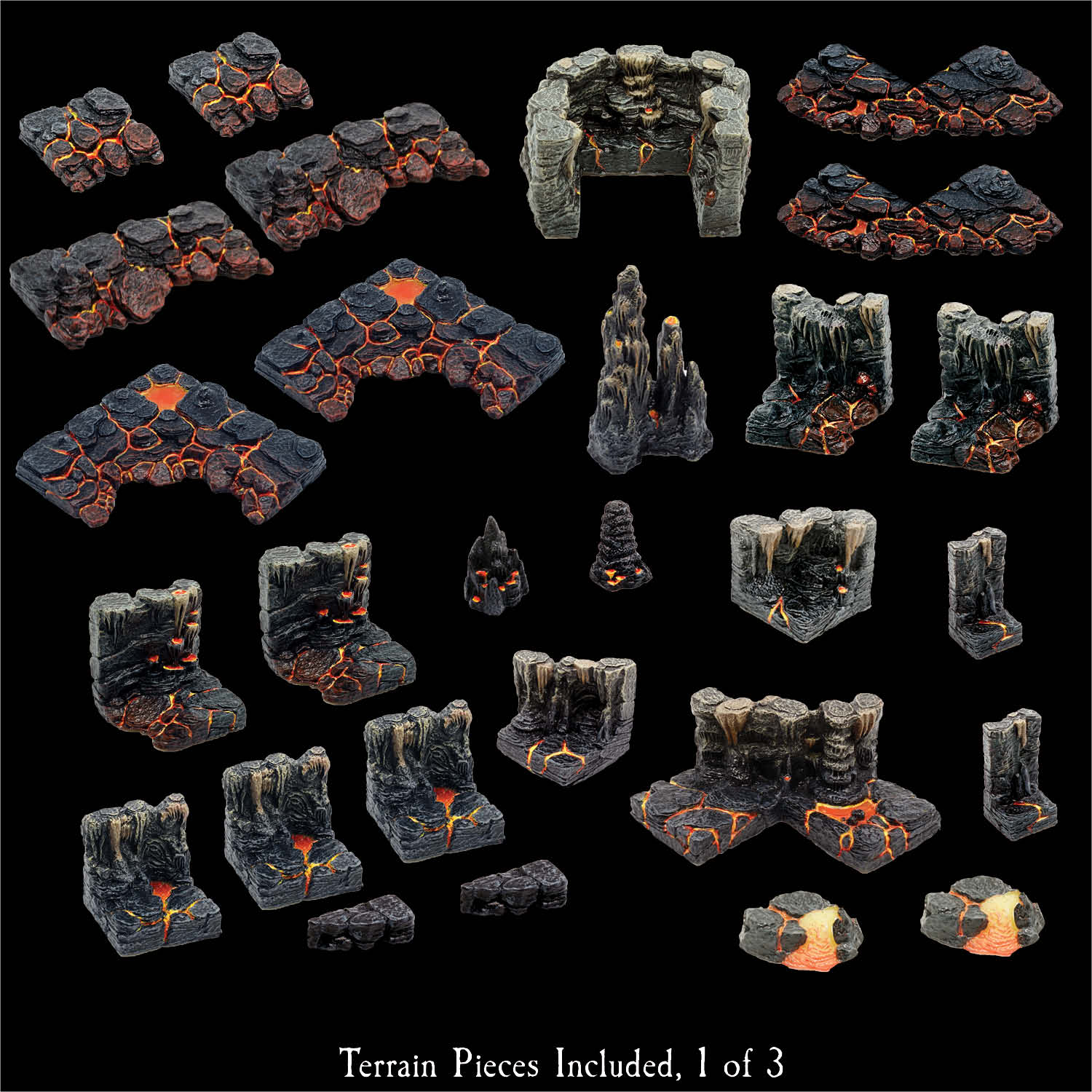 Encounter 2 - Torrent of Torment - Illuminated (Painted) - Image 2