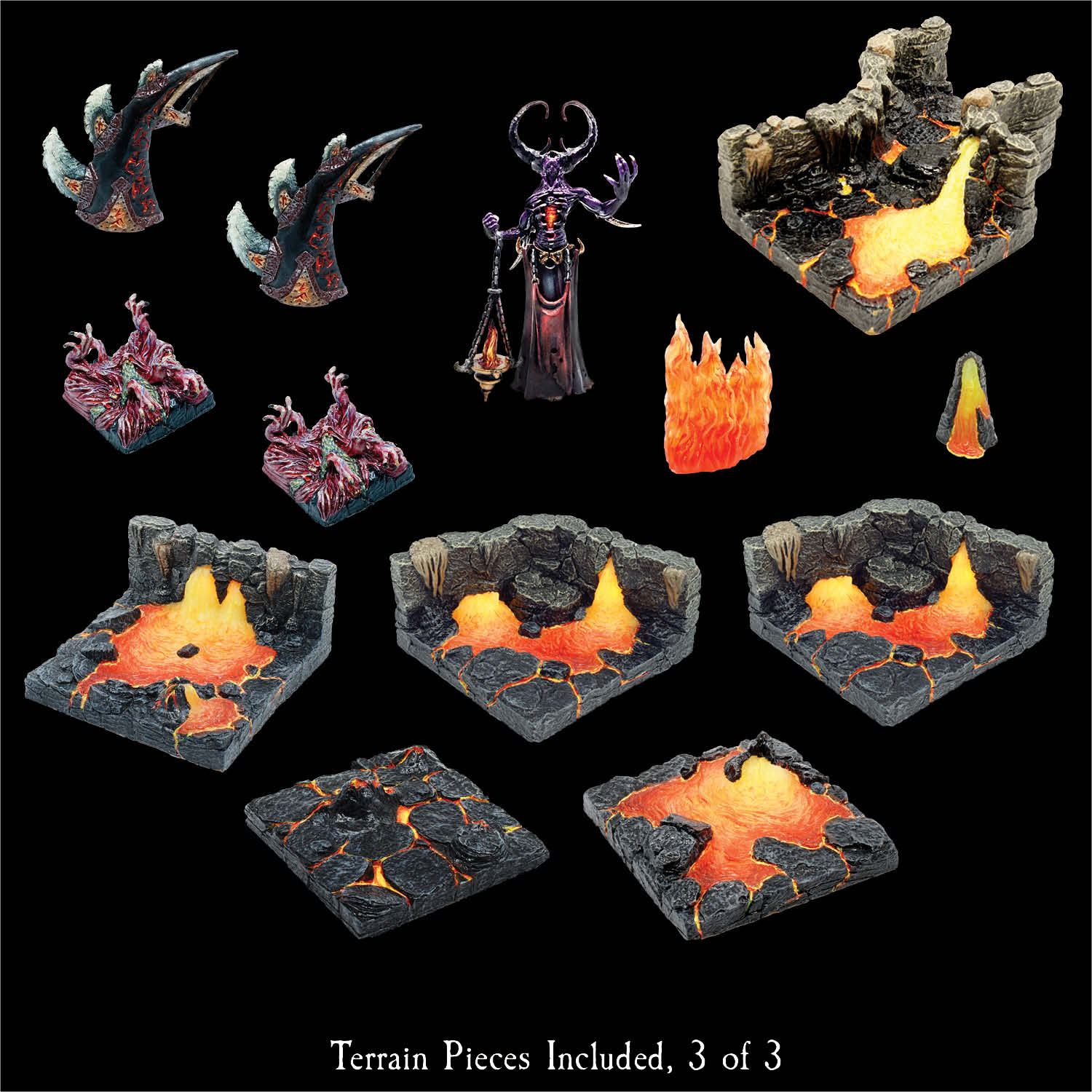 Encounter 2 - Torrent of Torment - Illuminated (Painted) - Image 4